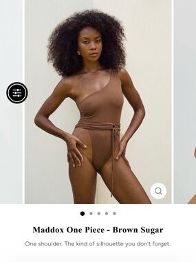 Riot Swim Brown One-Piece Swimsuit